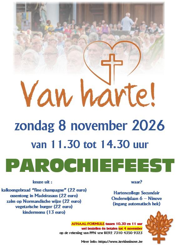 Parochiefeest 2026 - Sint-Corneliusparochie Ninove © Alexander Vandaele