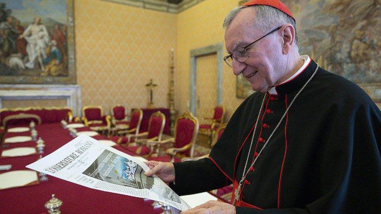 Staatssecretaris Pietro Parolin © Vaticaan Media Staatssecretaris Pietro Parolin © Vaticaan Media