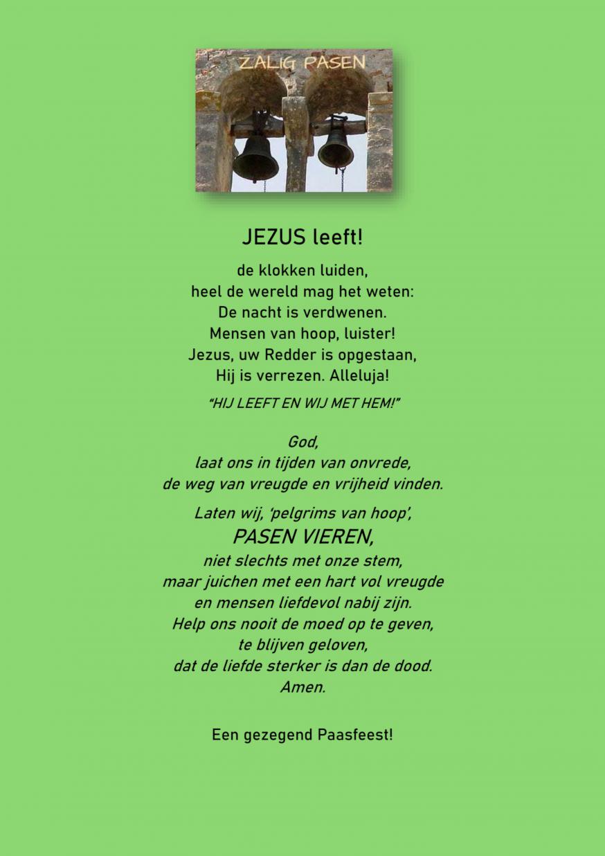 Pasen © Jenny Dewaele