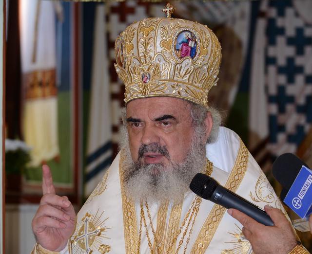 De Roemeens-orthodoxe patriarch Daniel © Wikipedia