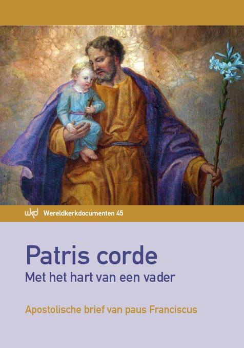 Cover van Patris corde - Met het hart van een vader, apostolische brief van paus Franciscus © Licap-Halewijn