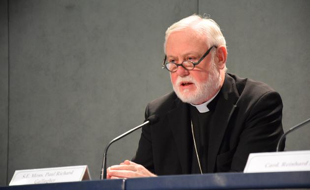 Aartsbisschop Gallagher tijdens de algemene vergadering van IAEA in Wenen © Comece