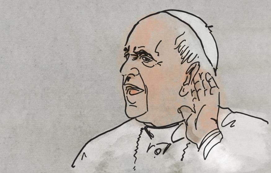 Paus Franciscus wil weten wat jij denkt en beleeft in en rond de kerk. © Koen Van Loocke
