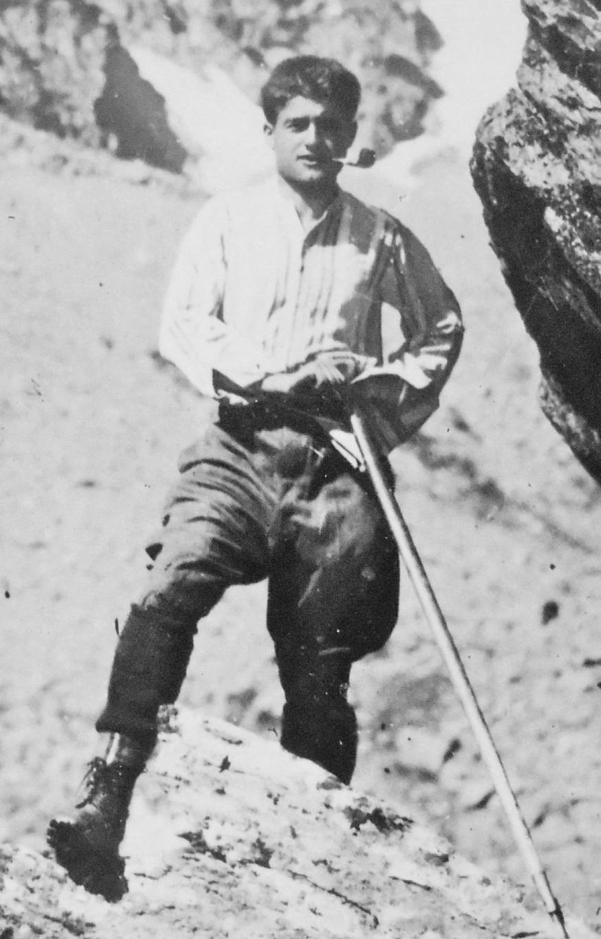 Frassati in de bergen: hij was een enthousiast bergbeklimmer en skiër. © Luciana Frassati / Wiki