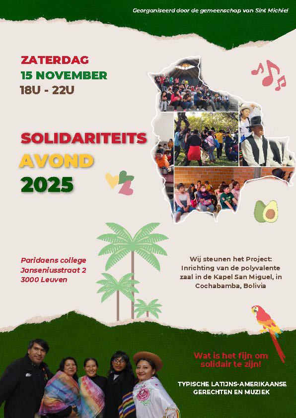 Solidariteitsavond van de Sint-Michielsgemeenschap 