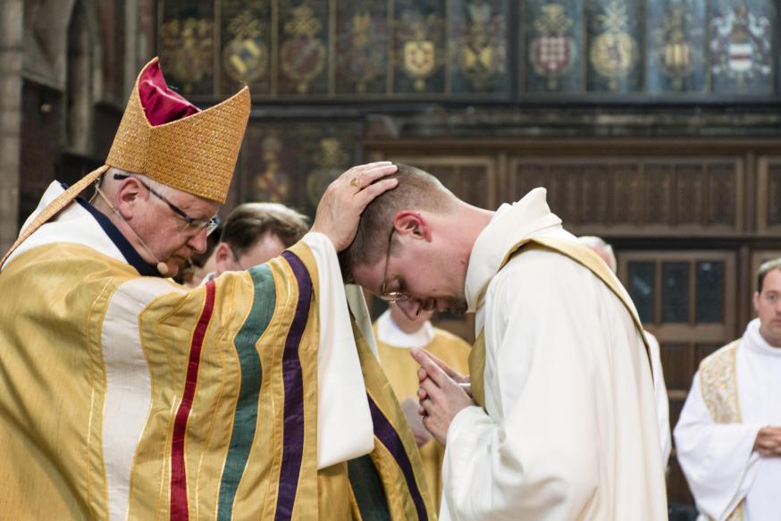 priesterwijding Mathias Dick - 3 juli 2022 © Bisdom Gent, foto: Martine Van Cauwenberghe