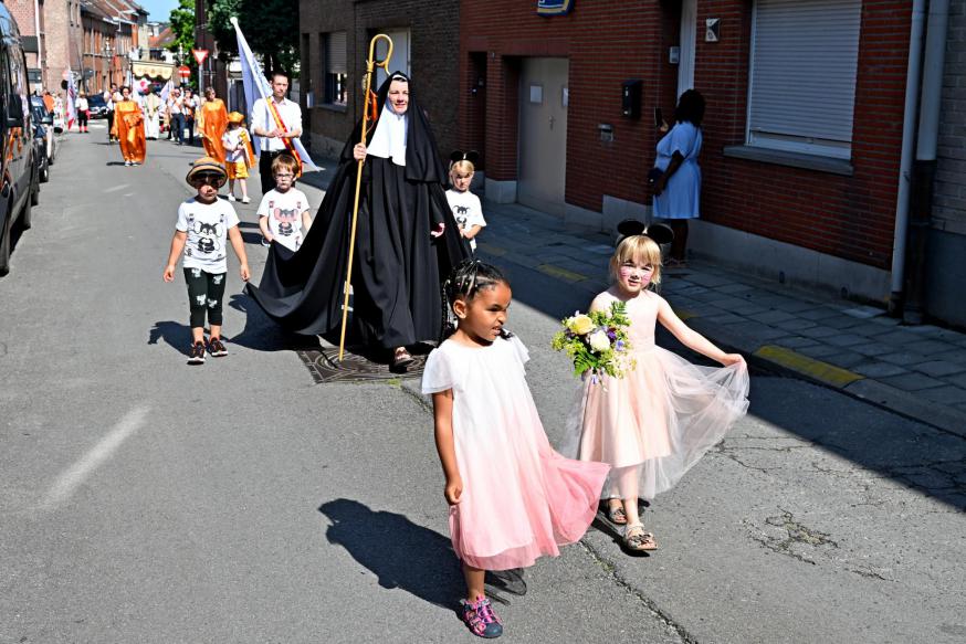 St Gertrudisprocessie. © Leen 