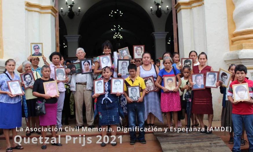 Laureaat van de Quetzalprijs 2021 van de vzw Guatebelga is de Asociación Memoria Dignificación Esperanza actief in Santa Lucía Cotzumalguapa in Guatemala © Guatebelga Laureaat van de Quetzalprijs 2021 van de vzw Guatebelga is de Asociación Memoria Dignificación Esperanza actief in Santa Lucía Cotzumalguapa in Guatemala © Guatebelga