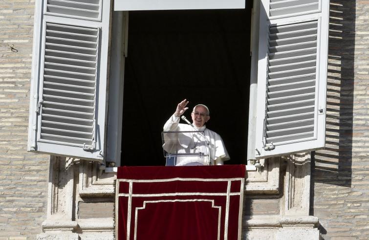 Regina Caeli-toespraak  van Paus Franciscus © SIR/Marco Calvarese