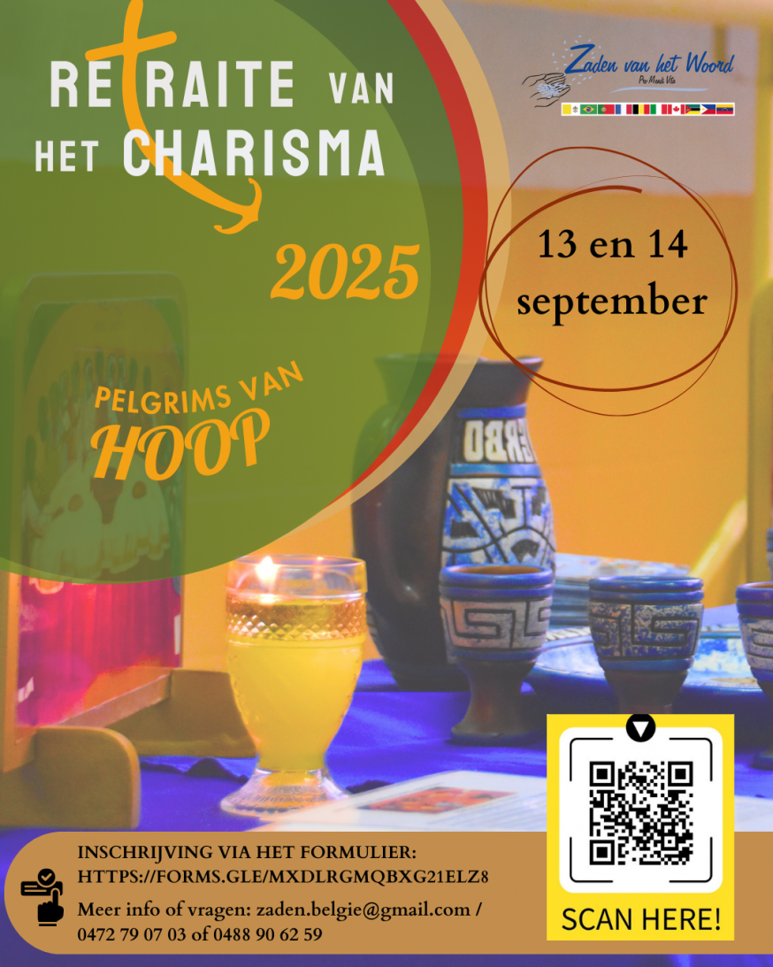 Retraite van het charisma © Zaden van het Woord