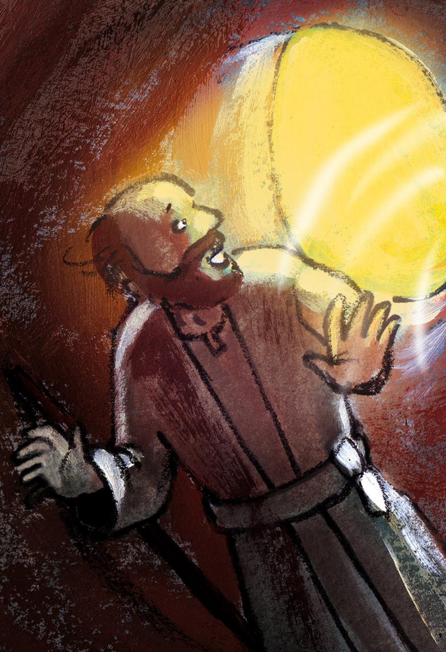 De profeet Elia op de berg Horeb © Roel Ottow