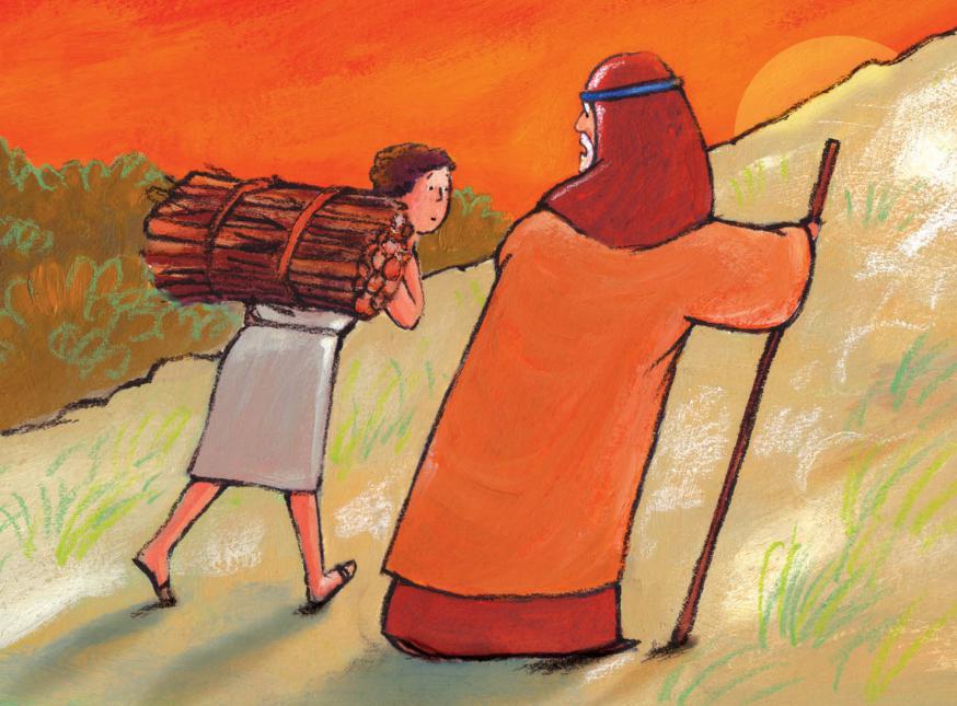 Abraham en Isaak gaan op stap © Roel Ottow