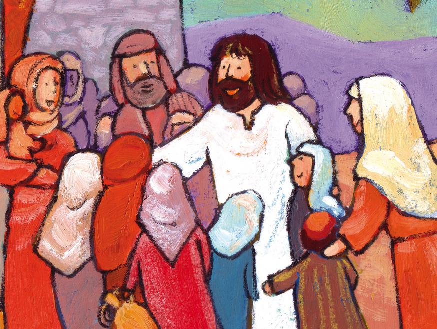 Jezus en de kinderen © Roel Ottow 