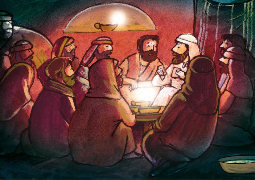 Jezus vertelt over de Geest © Roel Ottow