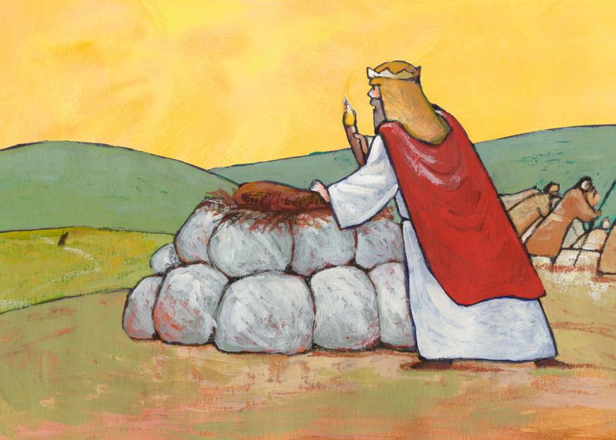 Saul als koning verworpen © Roel Ottow