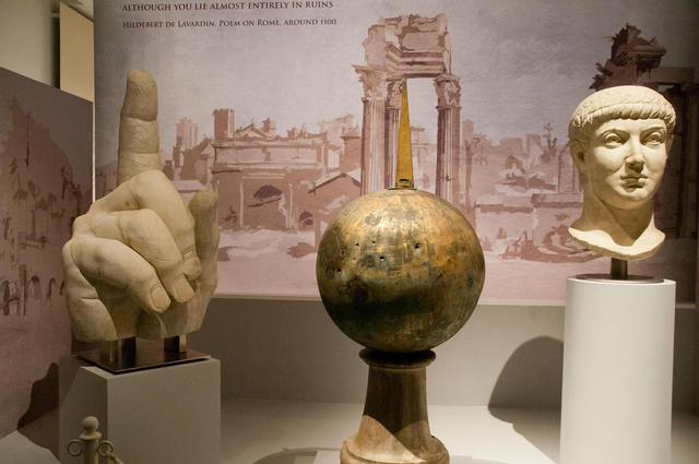 Inkomhal van de expo Wonderen van Rome  © Philippe Keulemans/Diocesaan Museum Paderborn