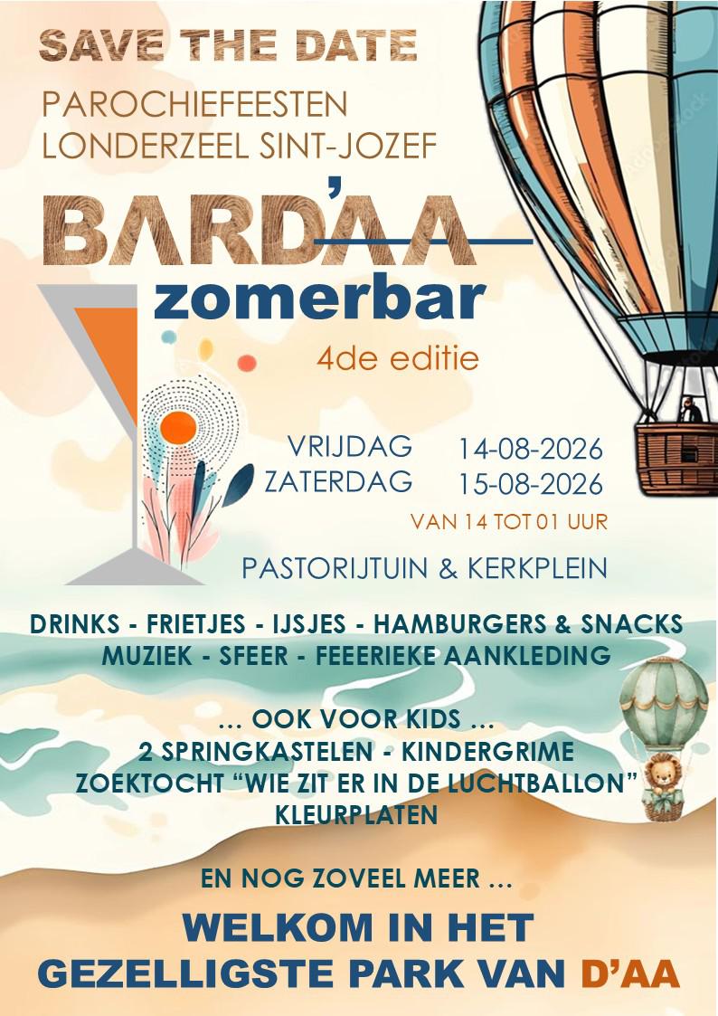 Bar d'Aa - 14 & 15/08/2026 