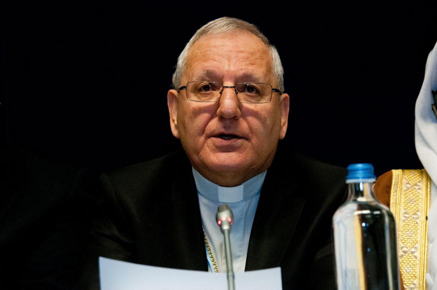 Kardinaal Louis Raphaël I Sako, de Chaldeeuwse patriarch van Babylon en aartsbisschop van Bagdad © Philippe Keulemans Kardinaal Louis Raphaël I Sako, de Chaldeeuwse patriarch van Babylon en aartsbisschop van Bagdad © Philippe Keulemans