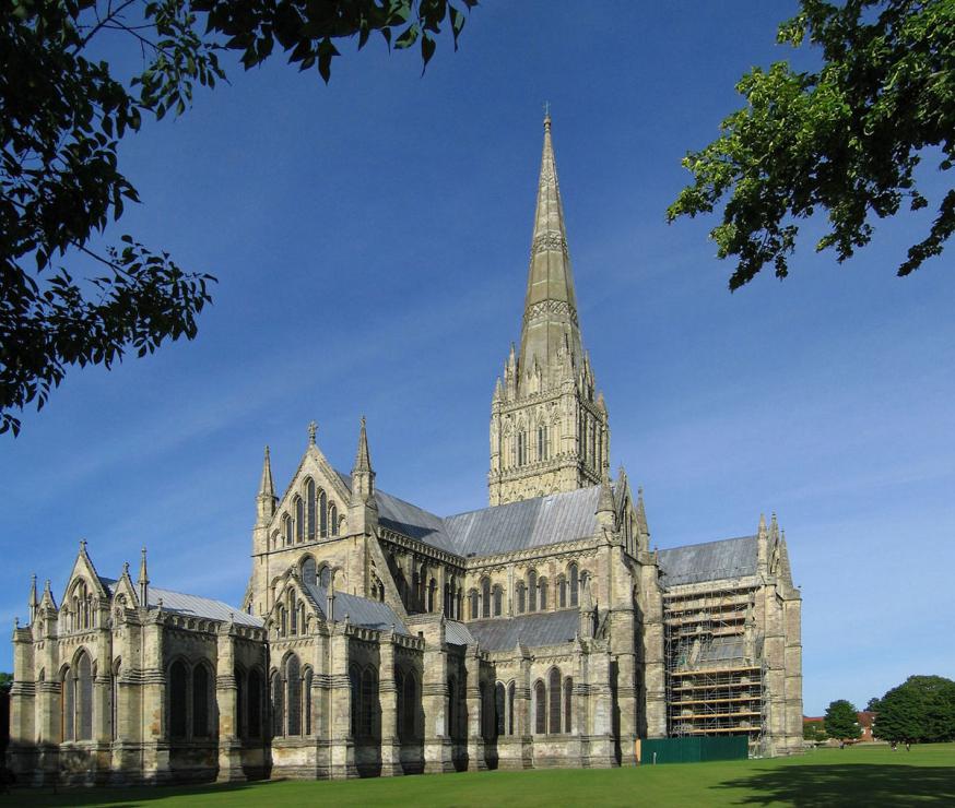 De kathedraal van Salisbury © Wikipedia