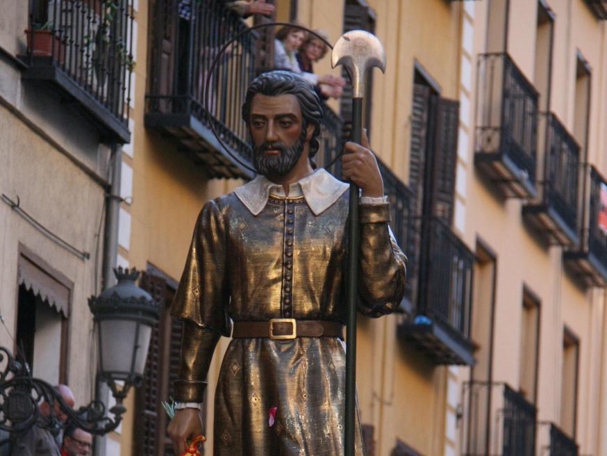 De processie van San Isidro in Madrid © Wikimedia