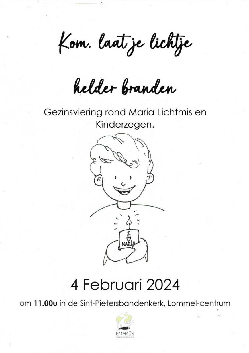 Gezinsviering Lichtmis 