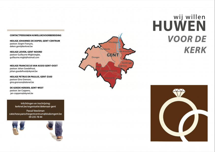 folder huwelijksvoorbereiding dekenaat © Schermafbeelding