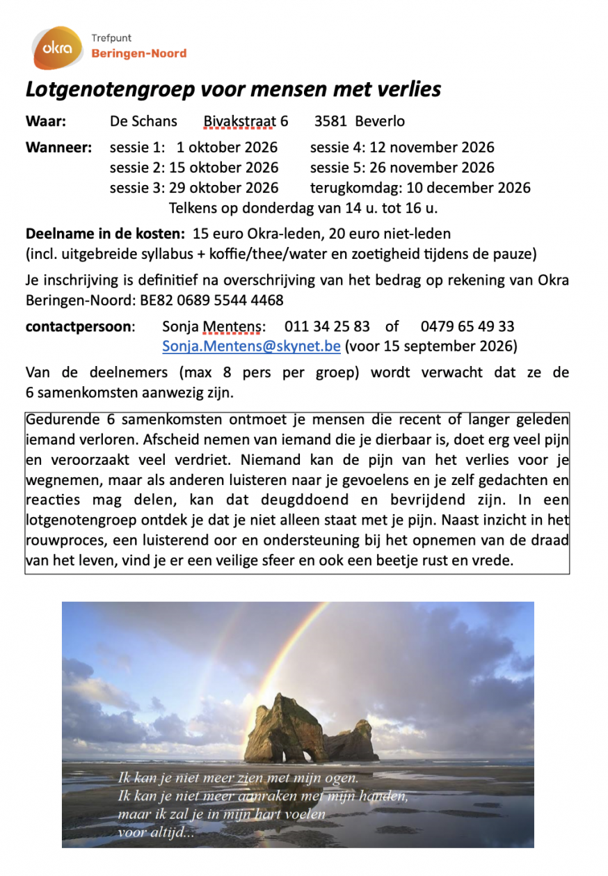 Mensen met verlies 