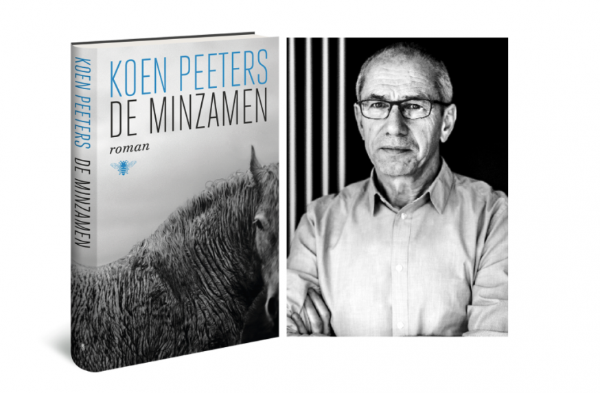Koen Peeters en zijn nieuwe roman. © Standaard Uitgeverij