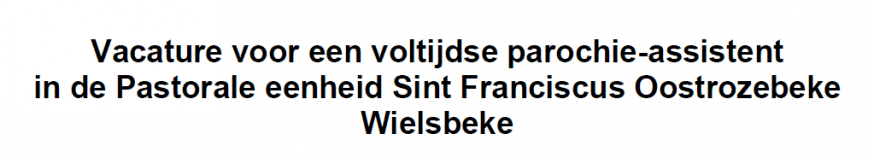 vacature 