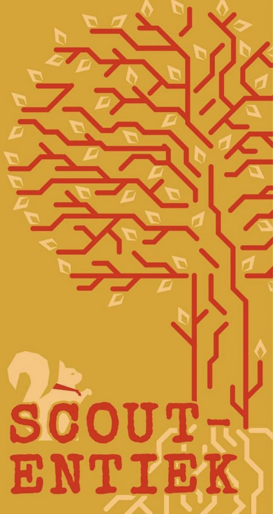 Scoutentiek, jaarthema 2025-2026 © Scouts en Gidsen Vlaanderen