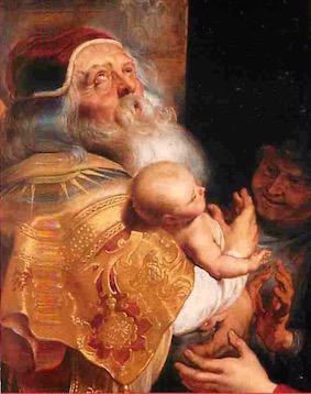 Simeon bezingt het licht dat door Jezus in onze wereld is gebracht