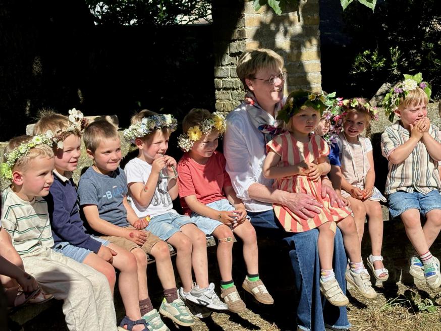 kleuters op stap 