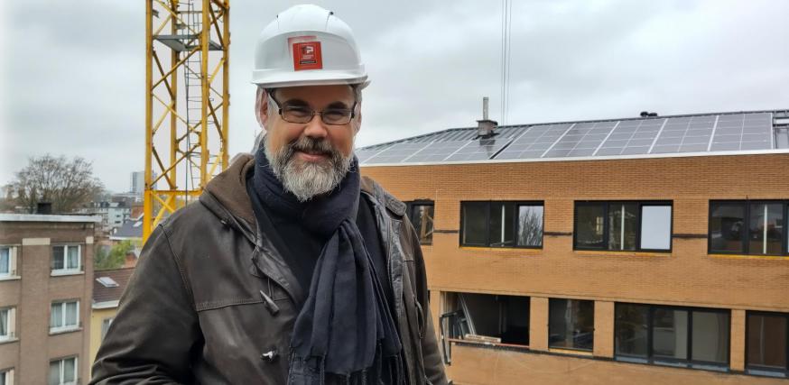 Sint-Annasite in Anderlecht sociaal dorp in aanbouw © Ecokerk