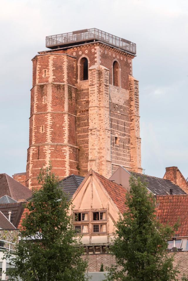 Toren van de Sint-Trudoabdij, met machtig uitzicht. © Stad Sint-Truiden