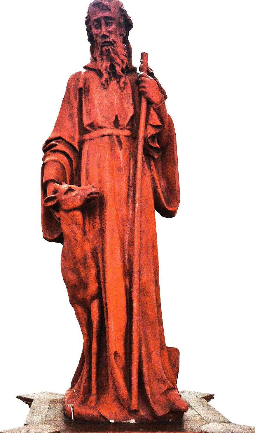 Terracottabeeld van St.-Egidius 