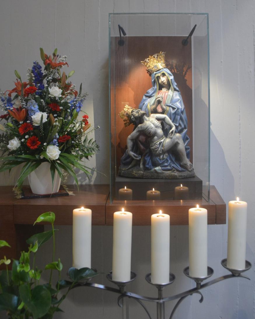 Onze-Lieve-Vrouw-ter-Koorts in de Mariakapel van de Sint-Jozefskerk © Pastorale zone Leuven aan de Dijle