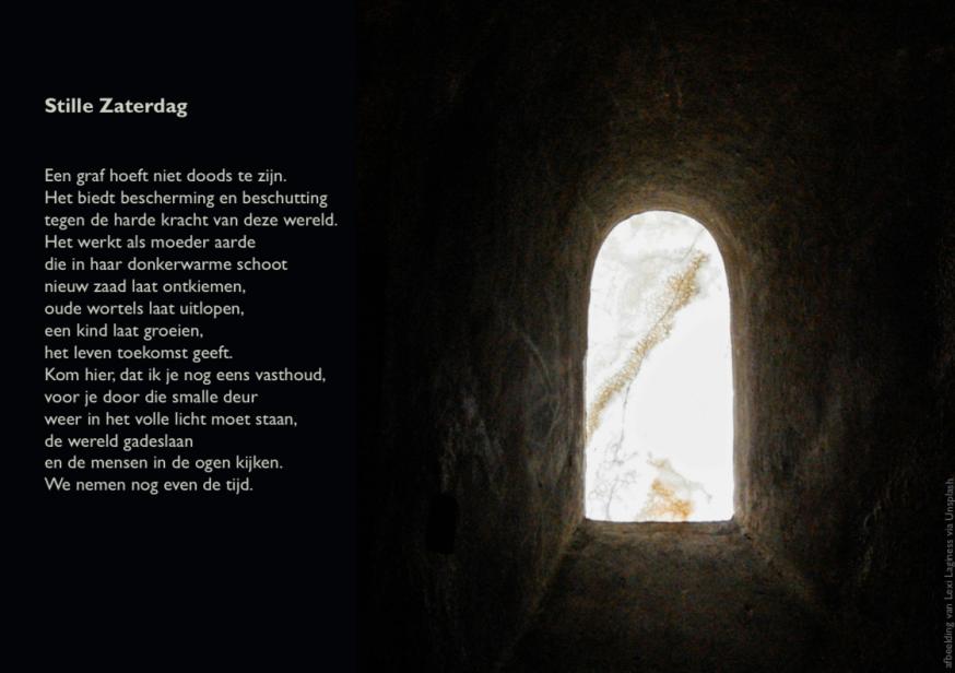 Stille Zaterdag-gebedskaart 