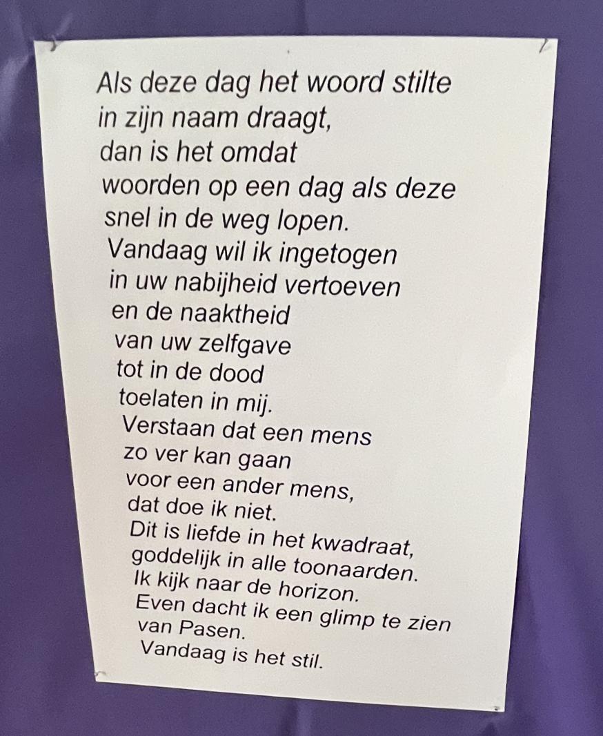 Stille Zaterdag 2026 © Broederlijk Delen