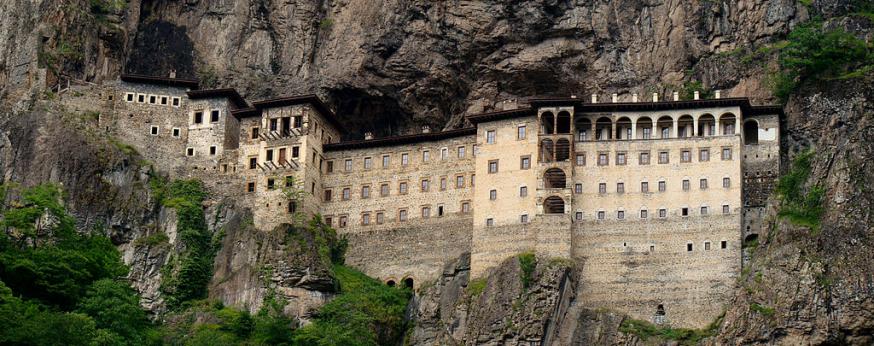 Het klooster van Sümela © Wikipedia