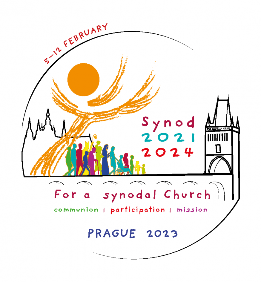 Logo synode Praag februari 2023 