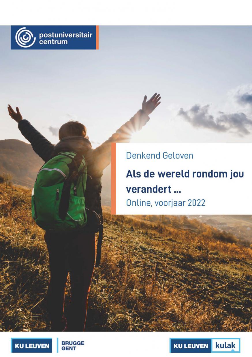 Denkend geloven © @postuniversitair centrum