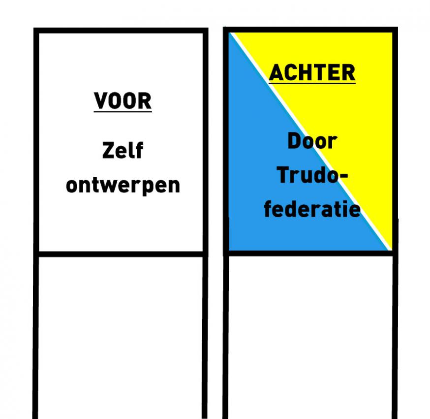 TRUDO26 VAANDELS voorbeeld 