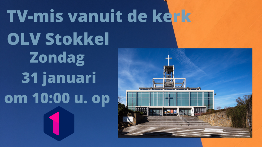 TV-mis vanuit de kerk OLV Stokkel 