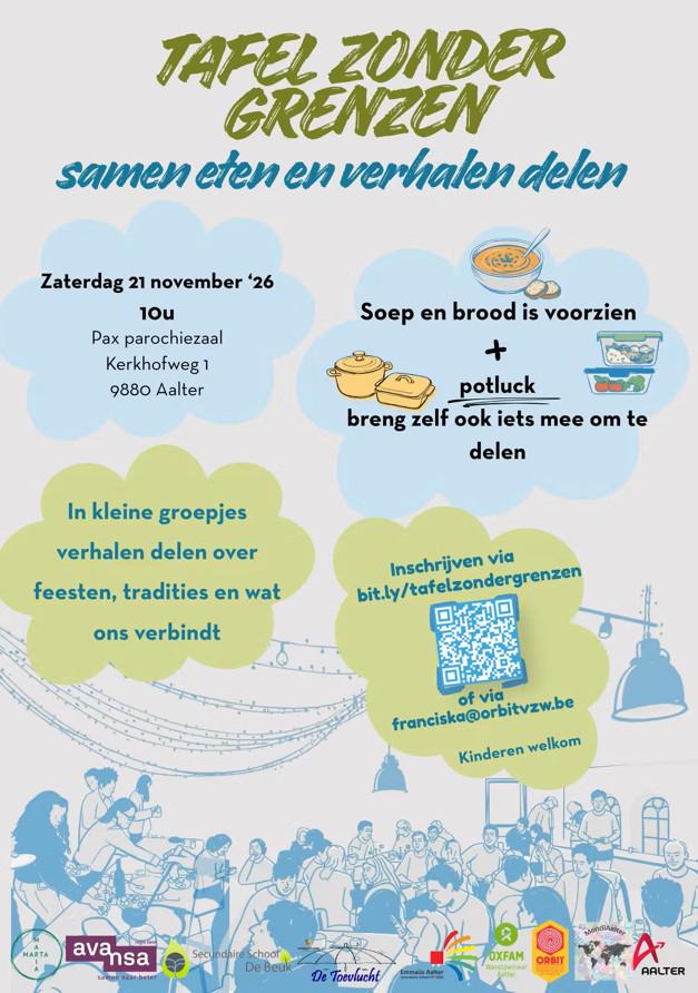 Tafel Zonder Grenzen © vzw Orbit - Franciska Aelbrecht