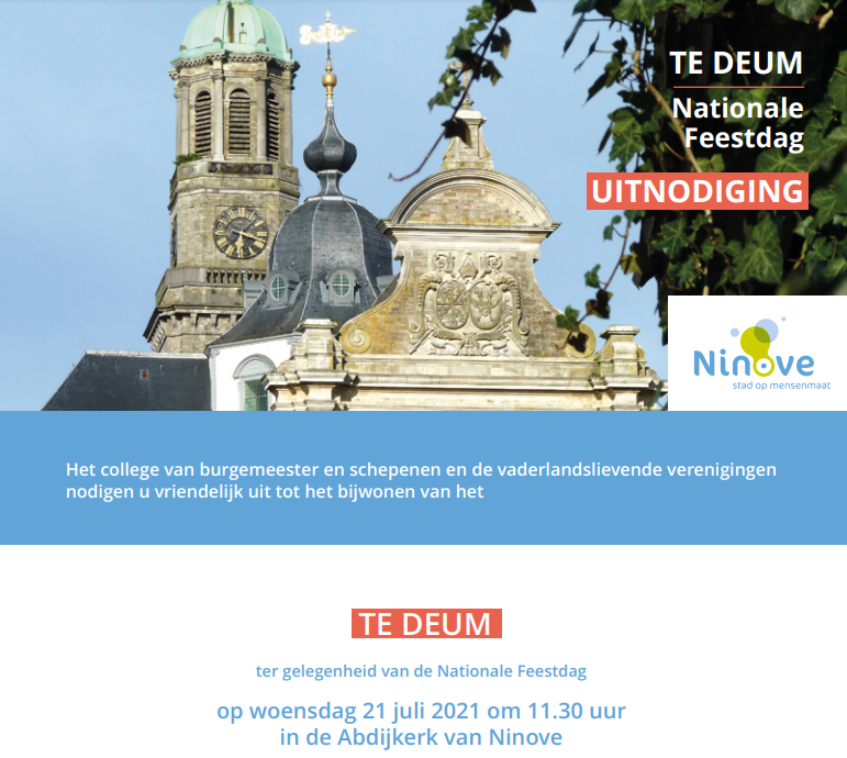 Te Deum - 21 juli 2021 © stad Ninove