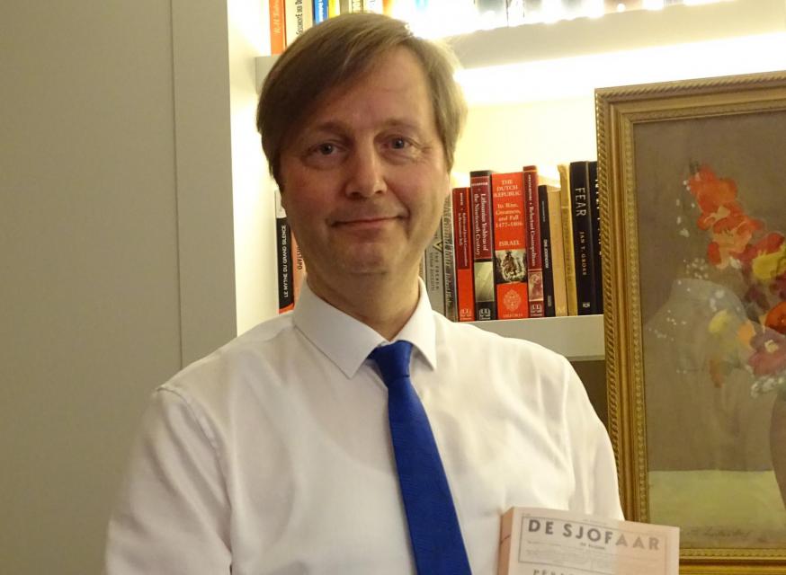 Jan Maes: ‘Als historicus zal ik onderzoek doen naar al die joodse slachtoffers in België. Als godsdienstleerkracht zal ik kijken hoe we kunnen voorkomen dat het ooit opnieuw gebeurt.’ © JM Jan Maes: ‘Als historicus zal ik onderzoek doen naar al die joodse slachtoffers in België. Als godsdienstleerkracht zal ik kijken hoe we kunnen voorkomen dat het ooit opnieuw gebeurt.’ © JM