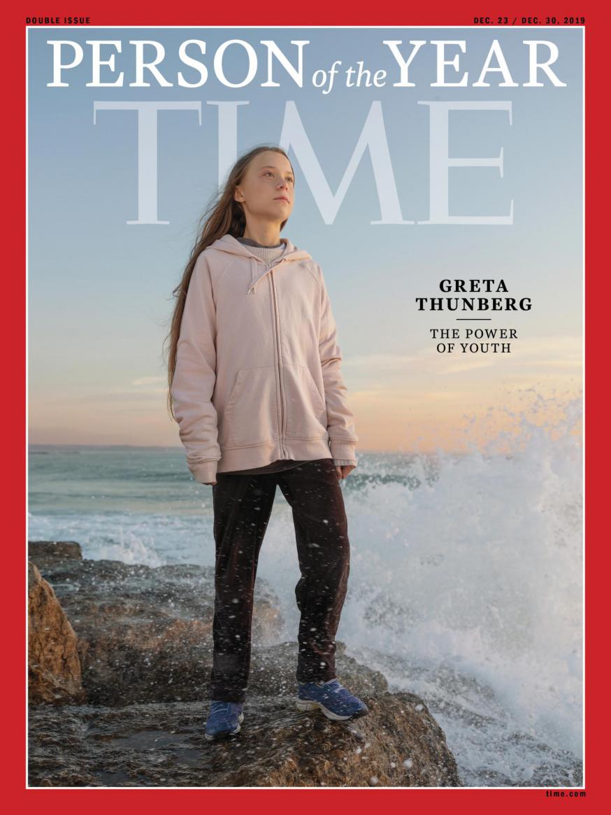 Greta Thurnberg © Time Greta Thurnberg © Time