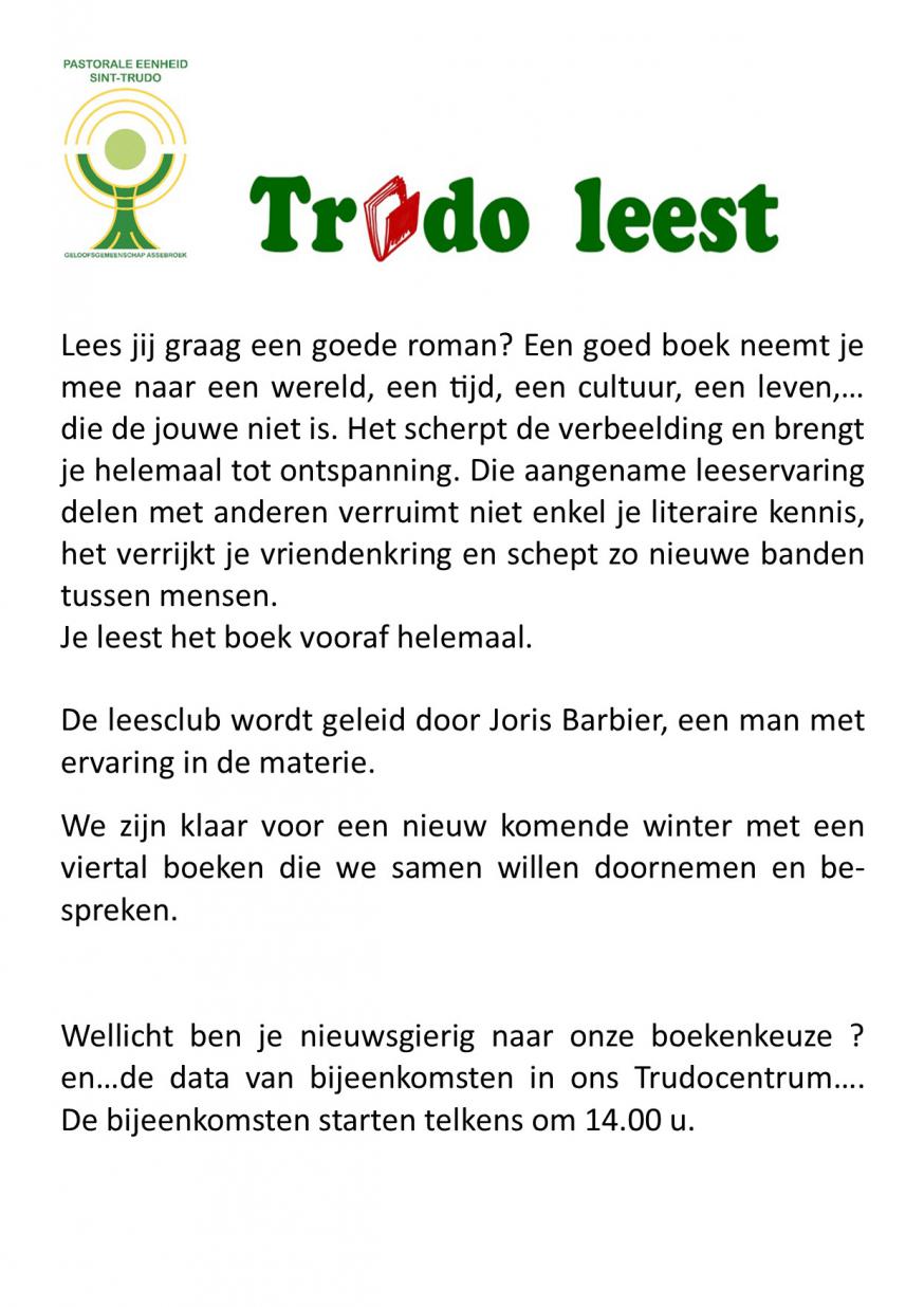 trudo leest 