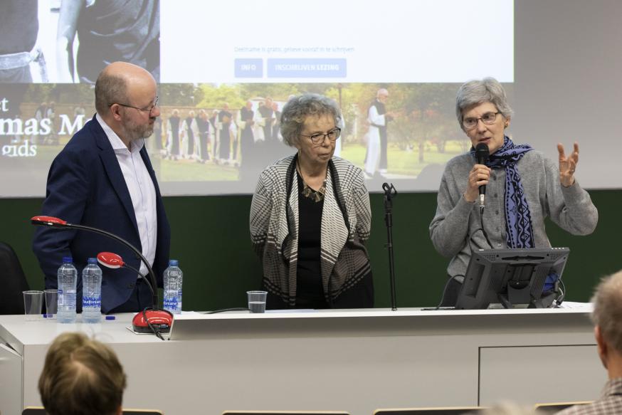 Dominiek Lootens, Christine Bochen, Bonnie Thurston © Frederik Hulstaert, UCSIA