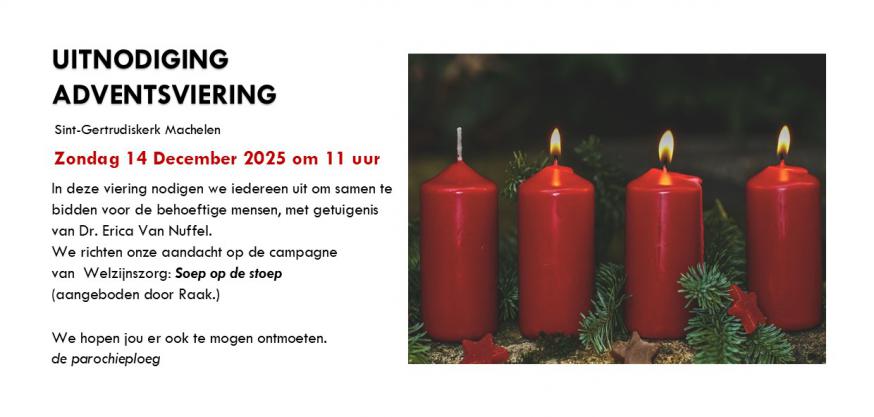 UITNODIGING ADVENTSVIERING @EVD 